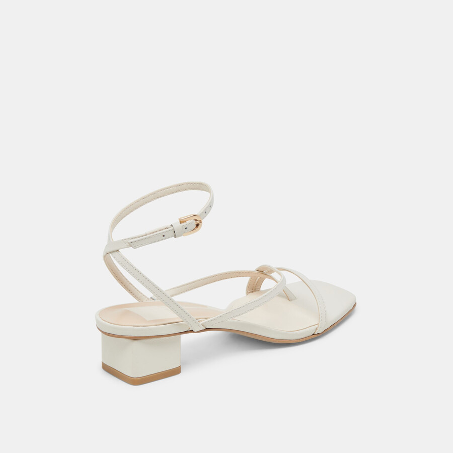 karlos sandals bone leather
