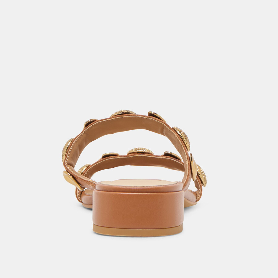 farrow sandals saddle leather
