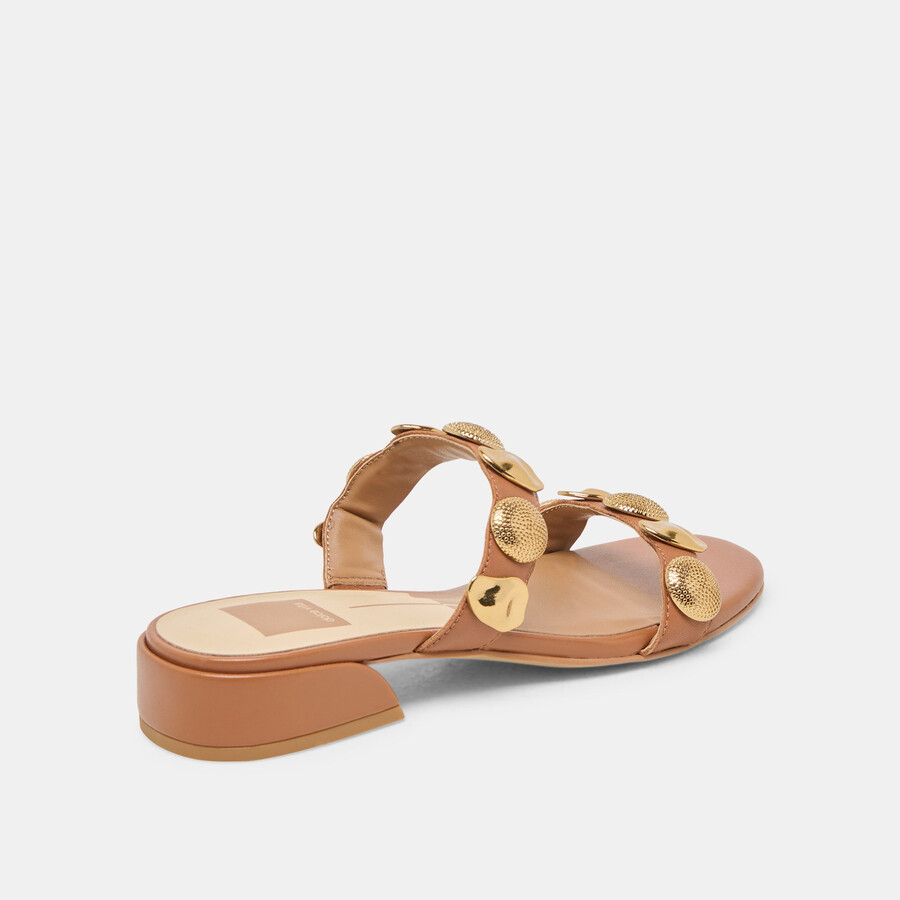 farrow sandals saddle leather