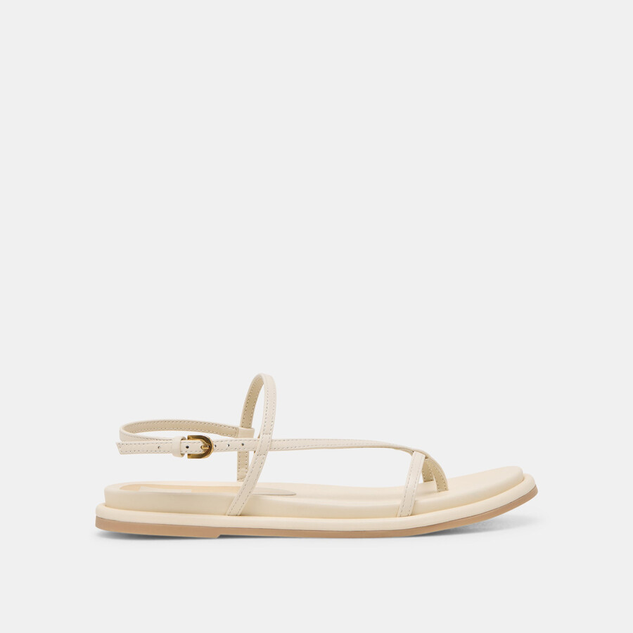 dallen sandals off white leather