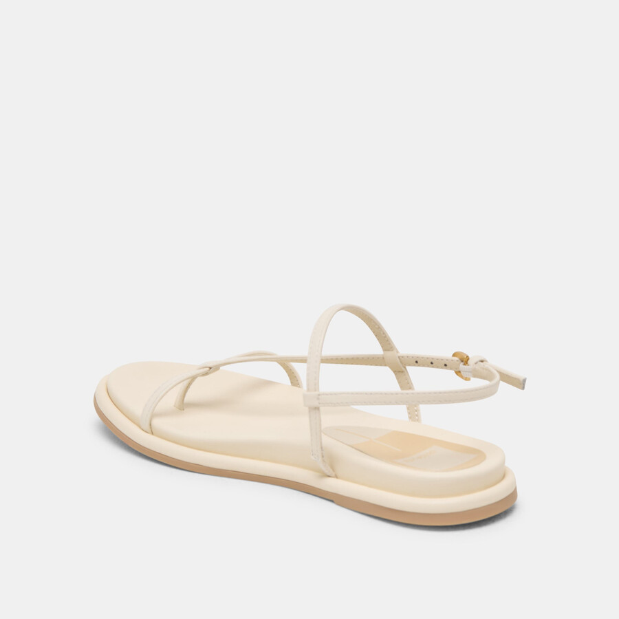 dallen sandals off white leather