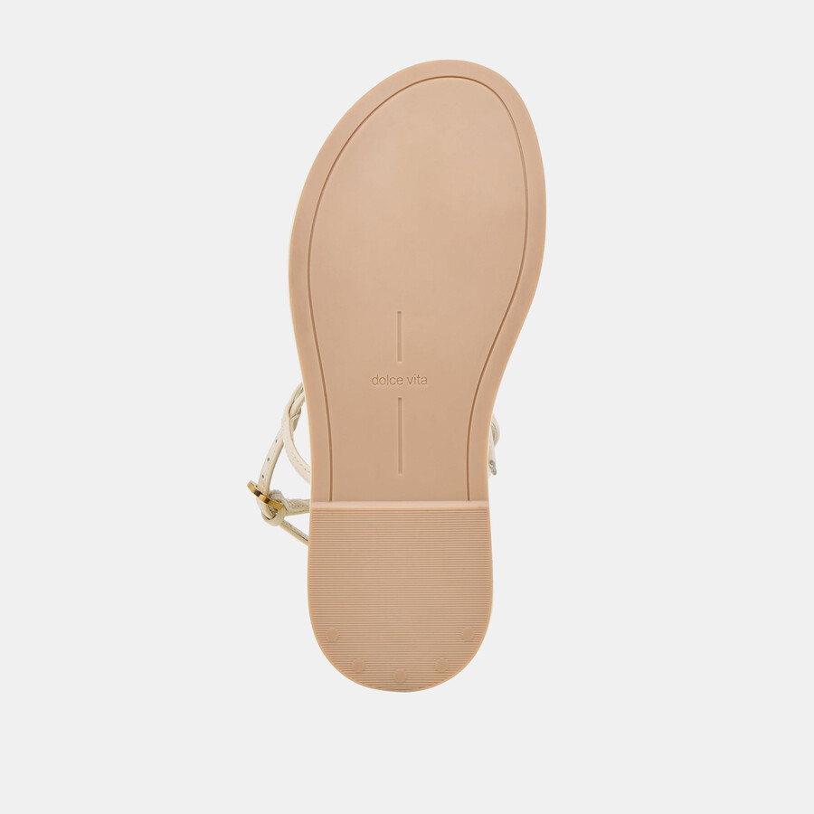 dallen sandals off white leather