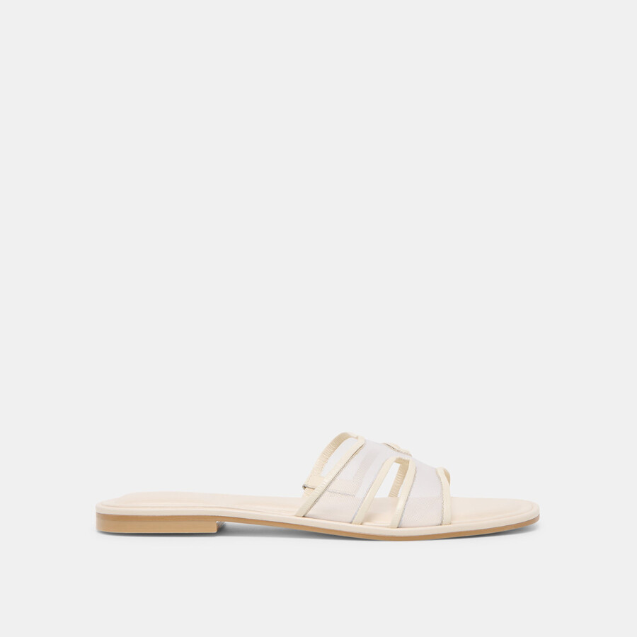 flori sandals off white mesh