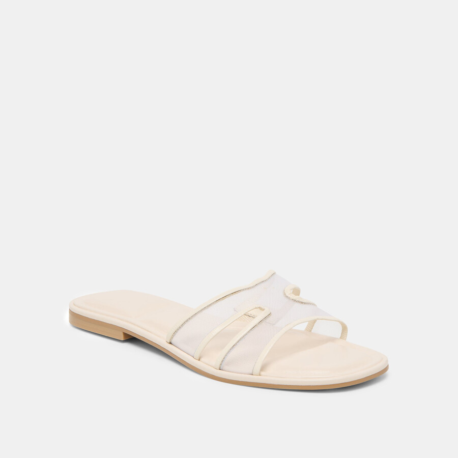 flori sandals off white mesh