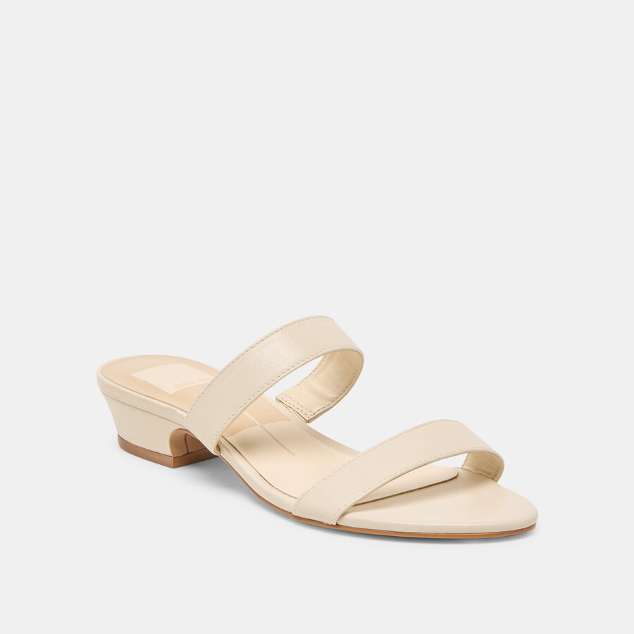 kamile sandals bone leather