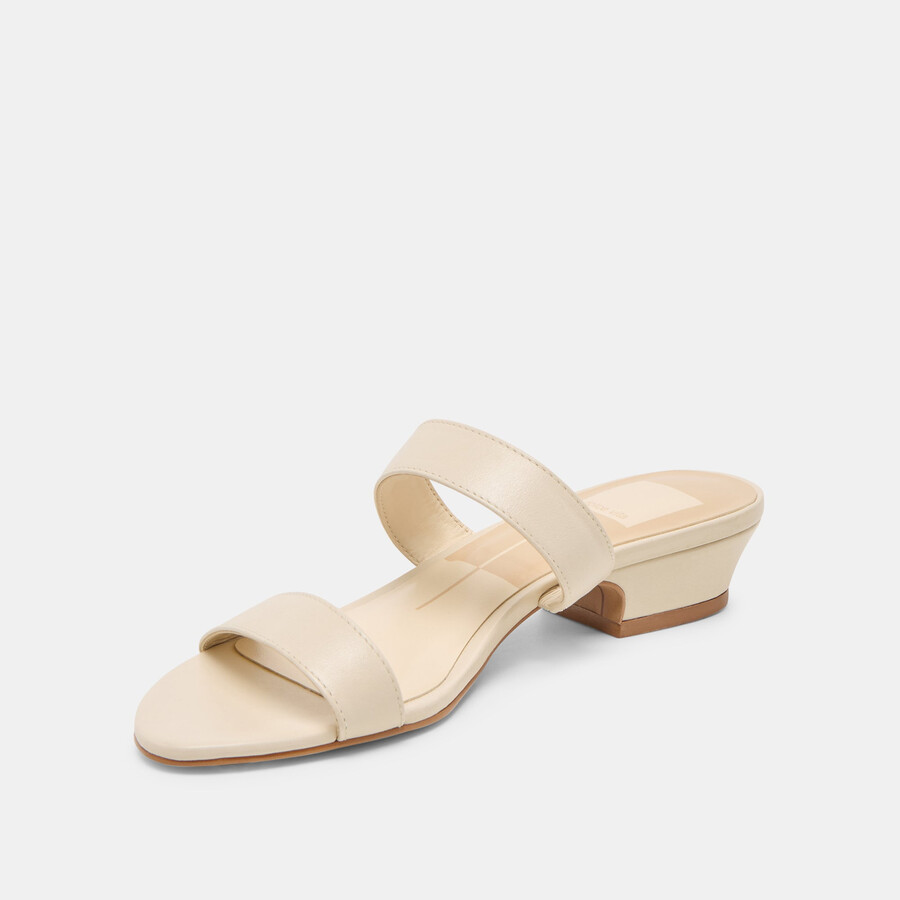 kamile sandals bone leather