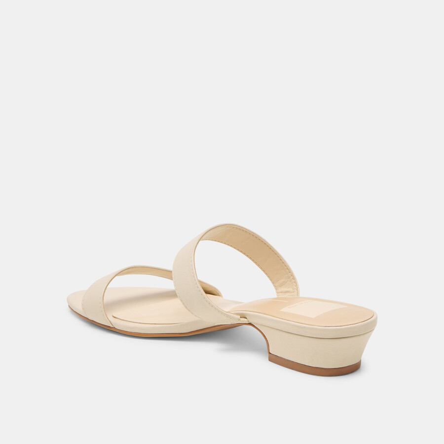 kamile sandals bone leather