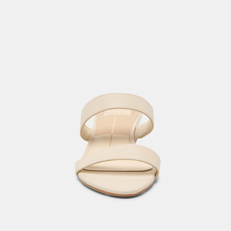 kamile sandals bone leather