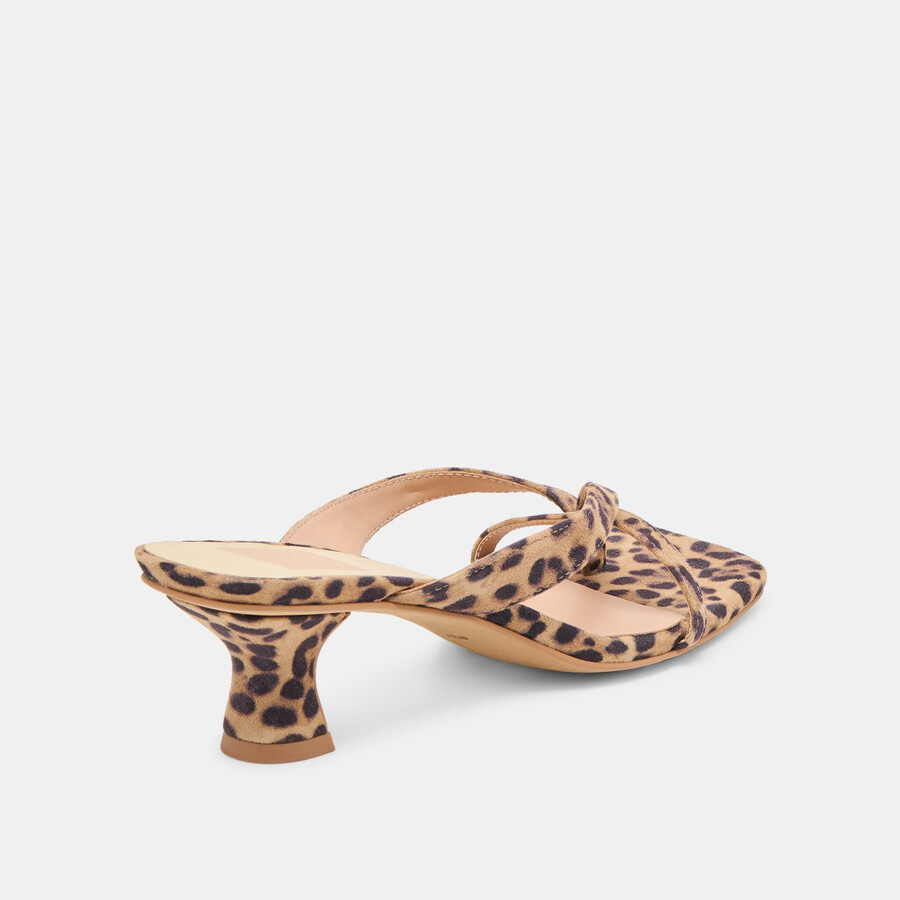 brevel heels dk leopard printed suede