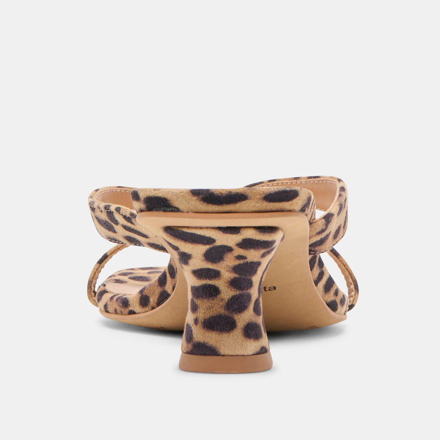 brevel heels dk leopard printed suede