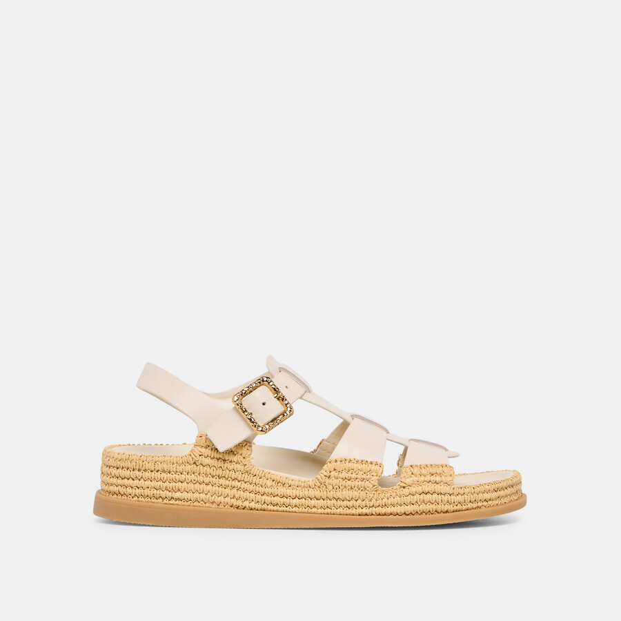 shenna sandals bone leather