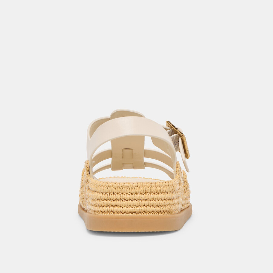 shenna sandals bone leather
