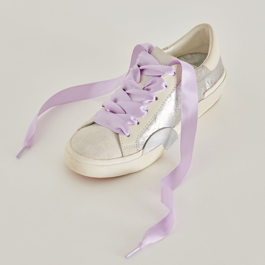satin lace lavender