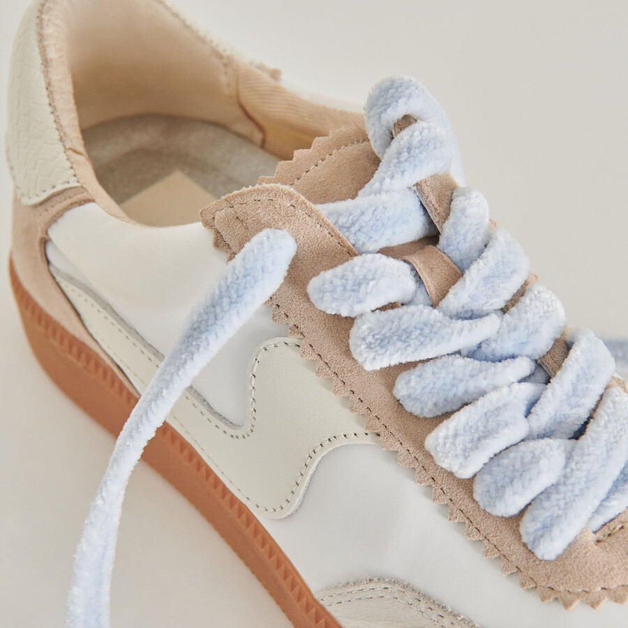 fuzzy lace light blue