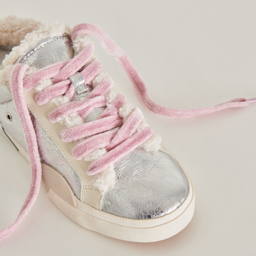 fuzzy lace pink