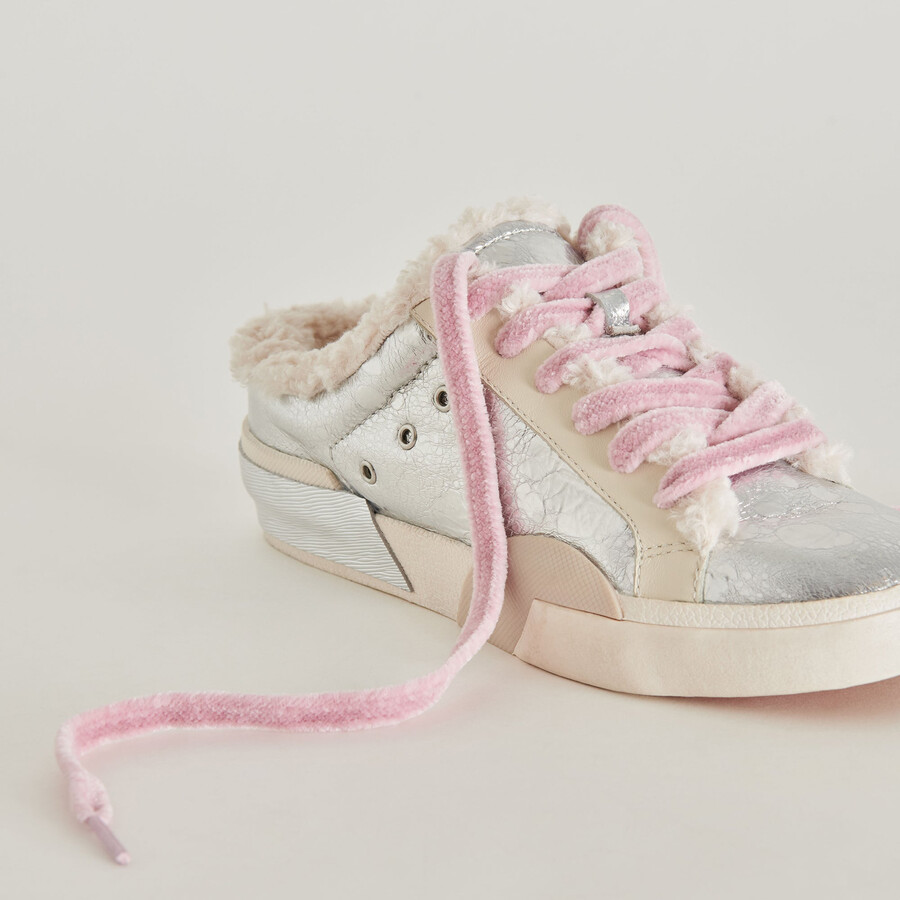 fuzzy lace pink