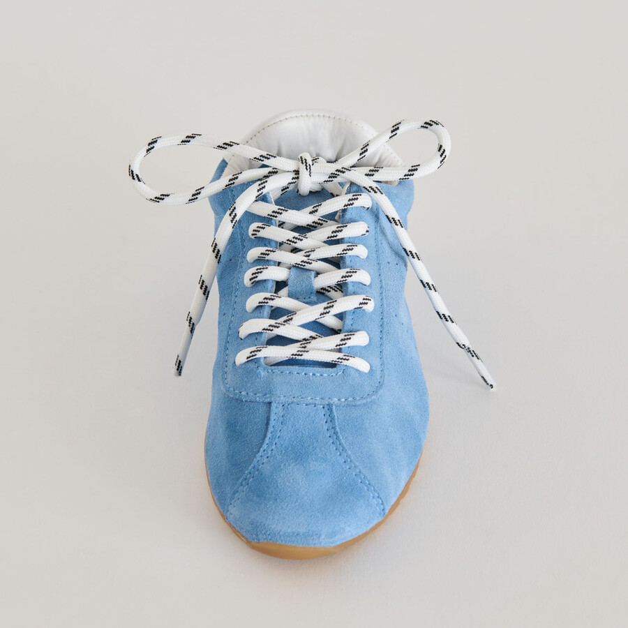 tick mark cord lace white multi