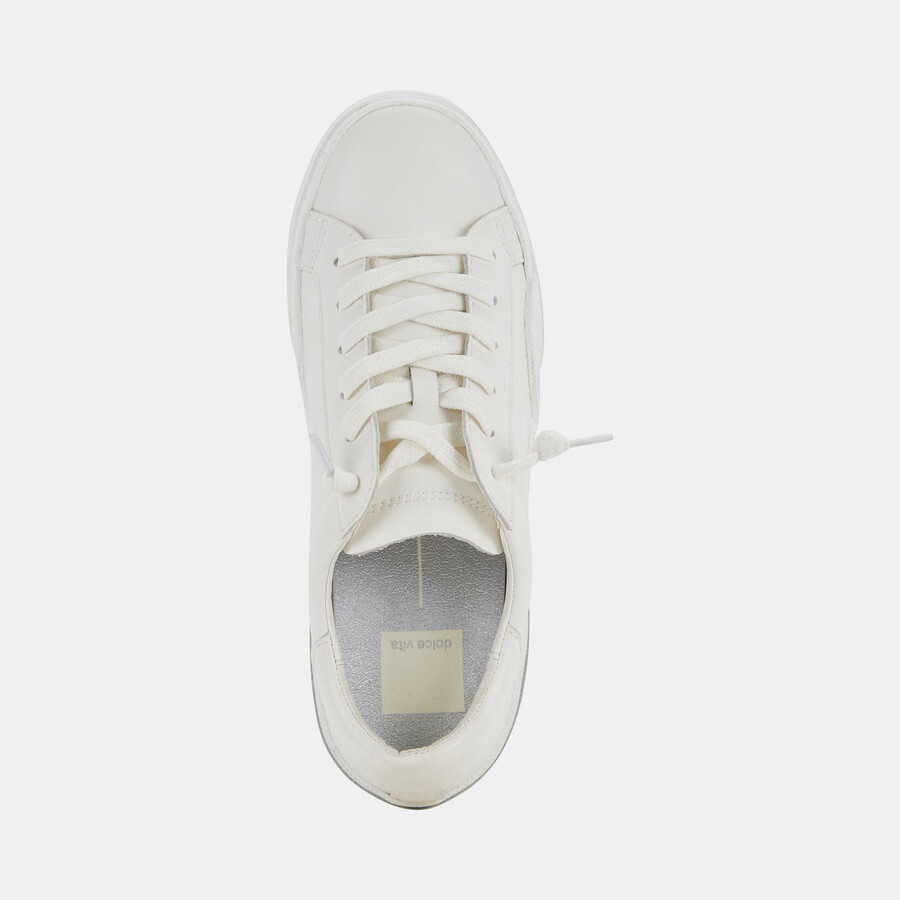zina 360 sneakers white recycled leather