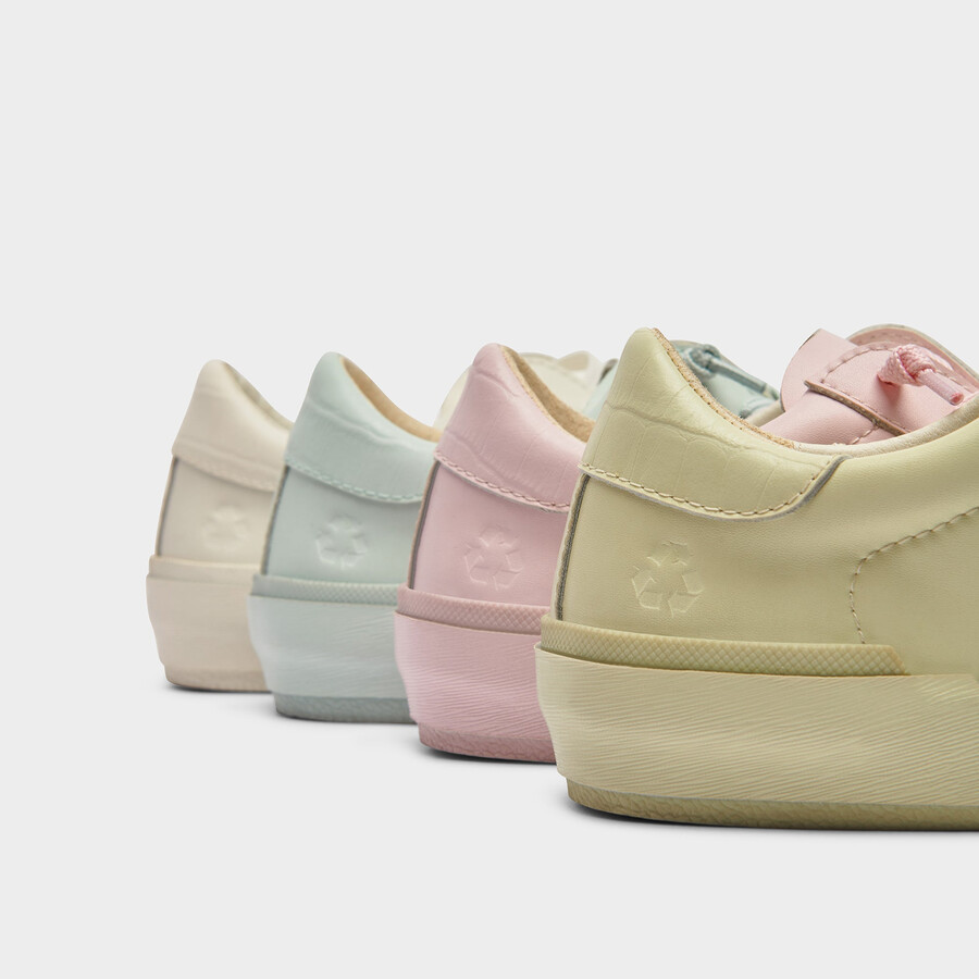 zina 360 sneakers white recycled leather