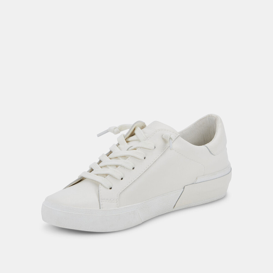 zina 360 sneakers white recycled leather