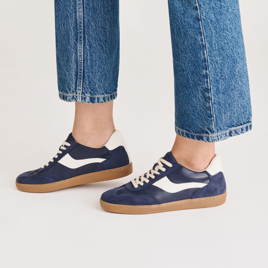 notice sneakers navy suede