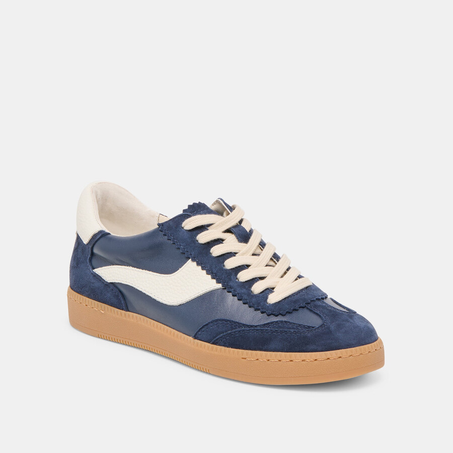 notice sneakers navy suede