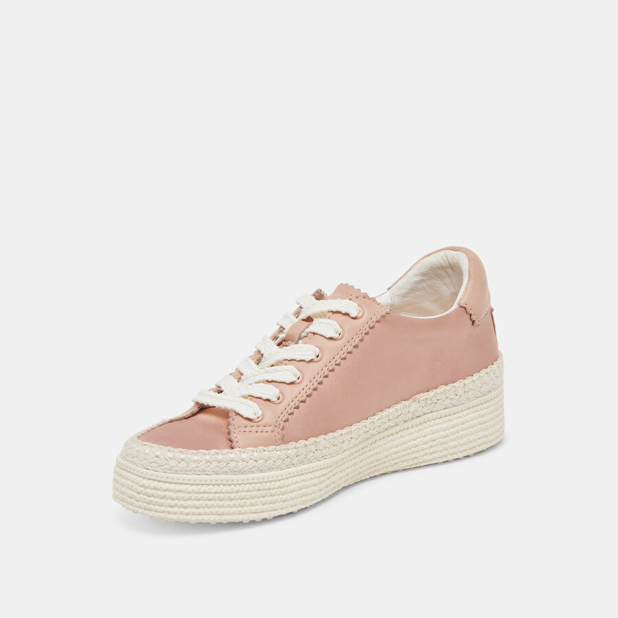 lennix sneakers copper satin