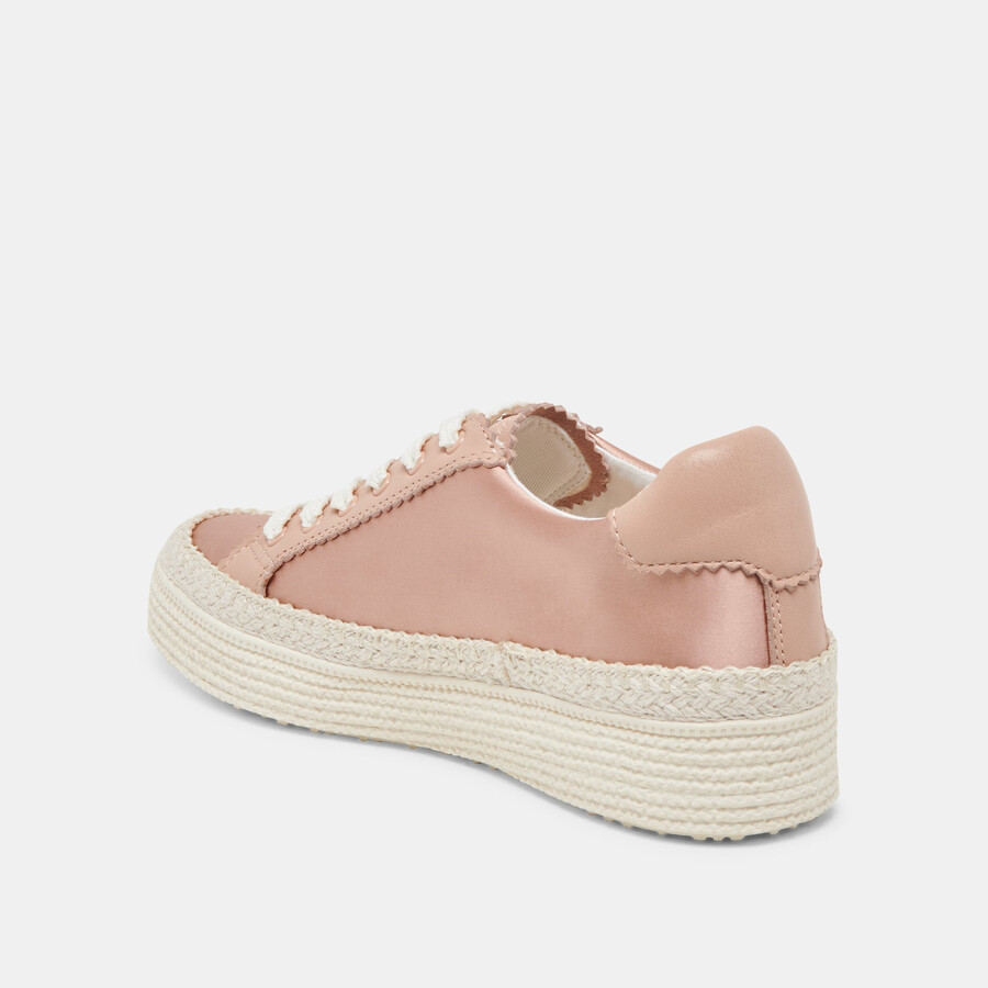lennix sneakers copper satin