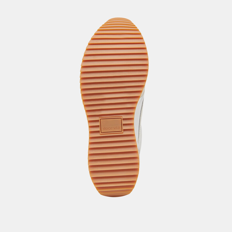 b.ntcd sneakers ivory multi nylon