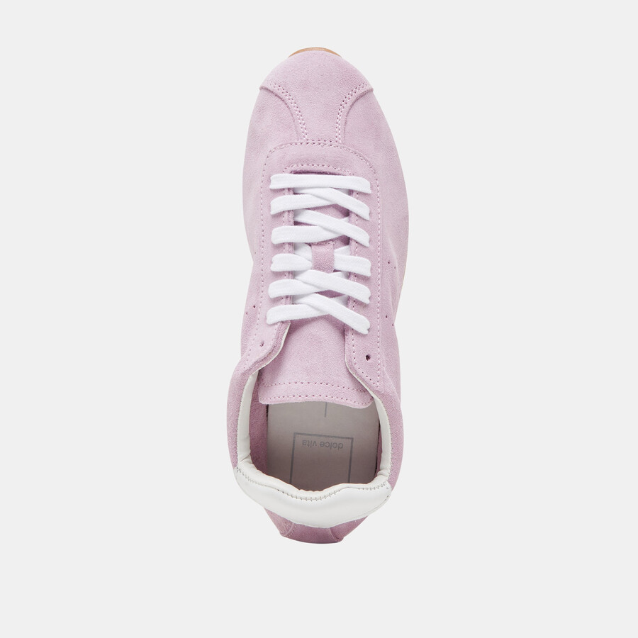 serina sneakers lavender suede