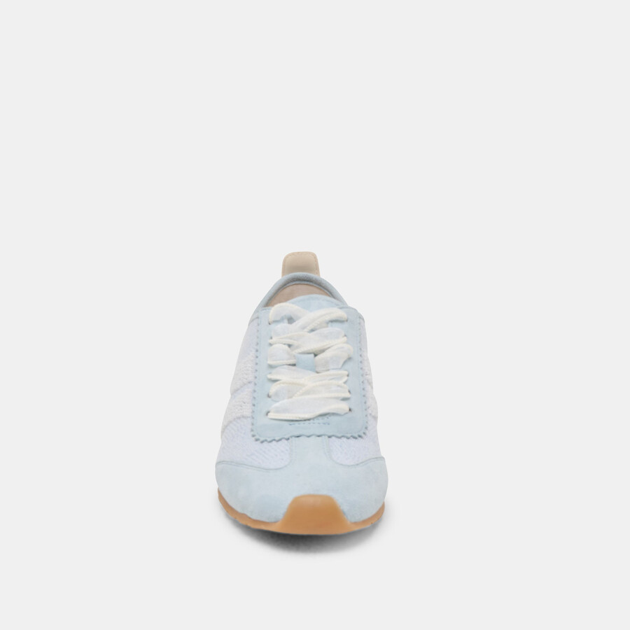 dream bead sneakers blue multi burlap