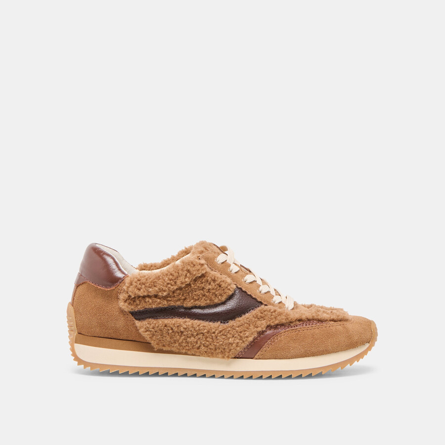 b.ntcd plush sneakers brown plush