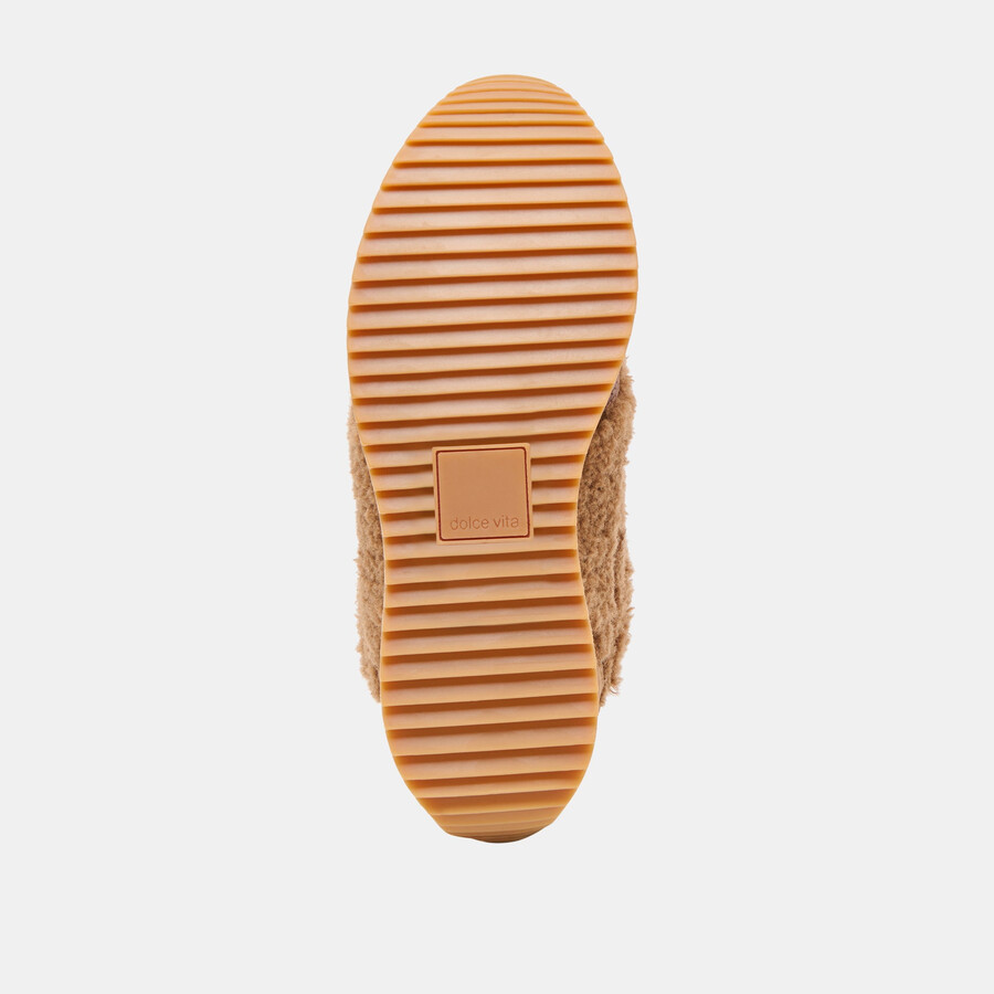 b.ntcd plush sneakers brown plush