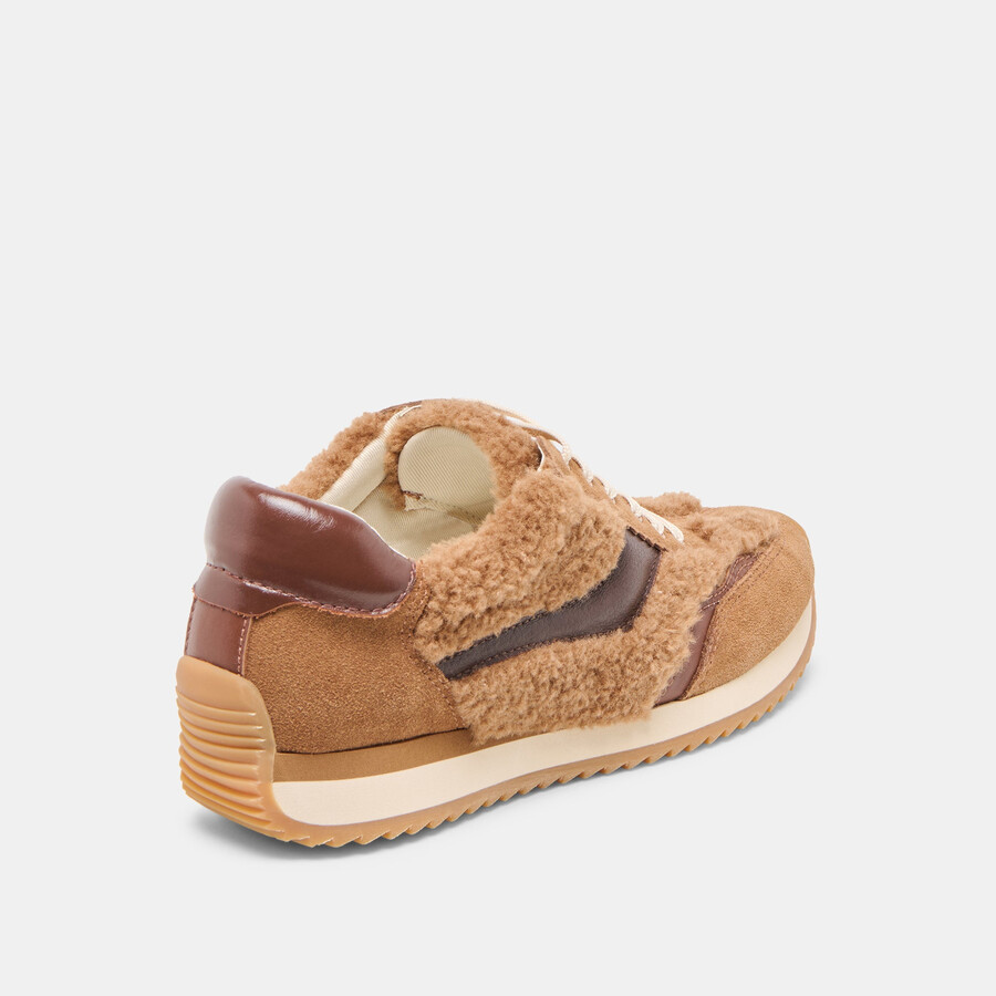 b.ntcd plush sneakers brown plush