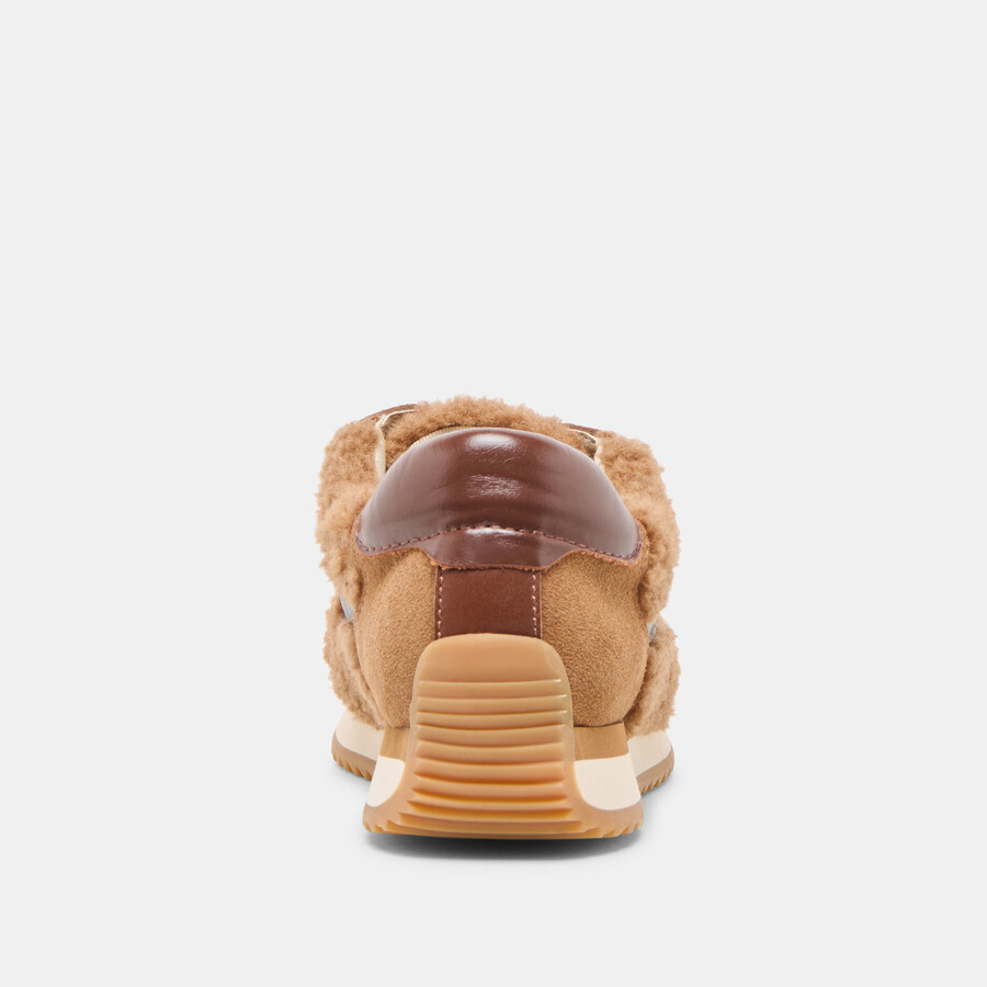 b.ntcd plush sneakers brown plush