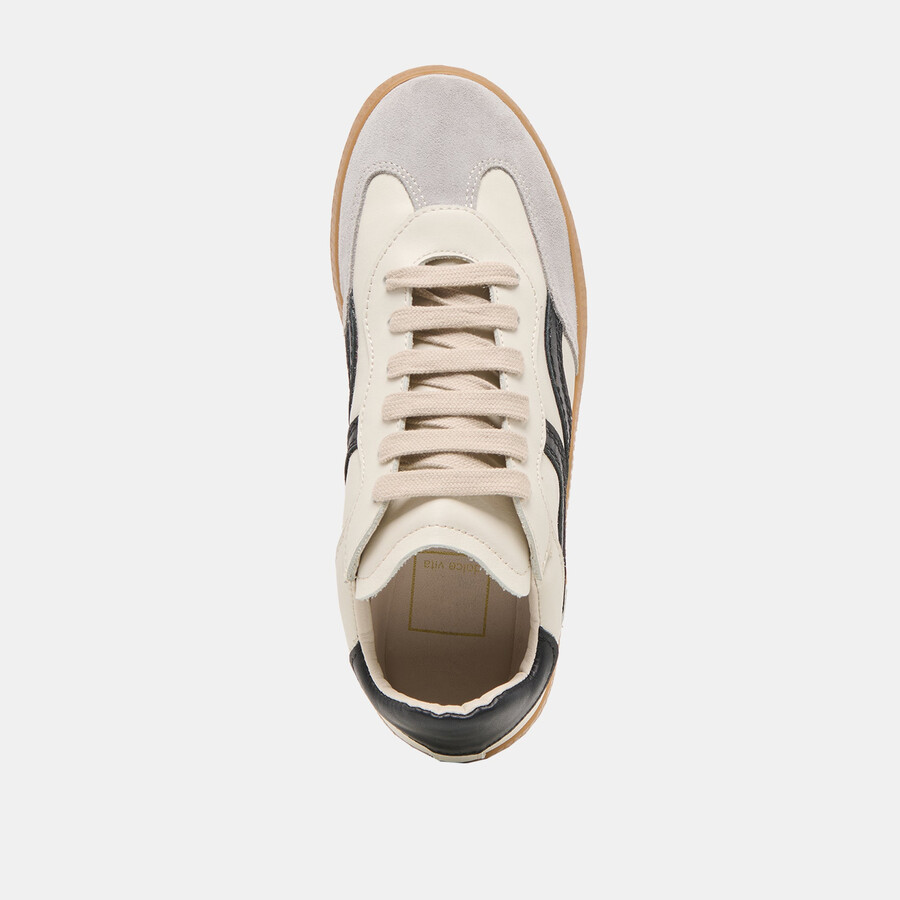 rebel sneakers white black leather