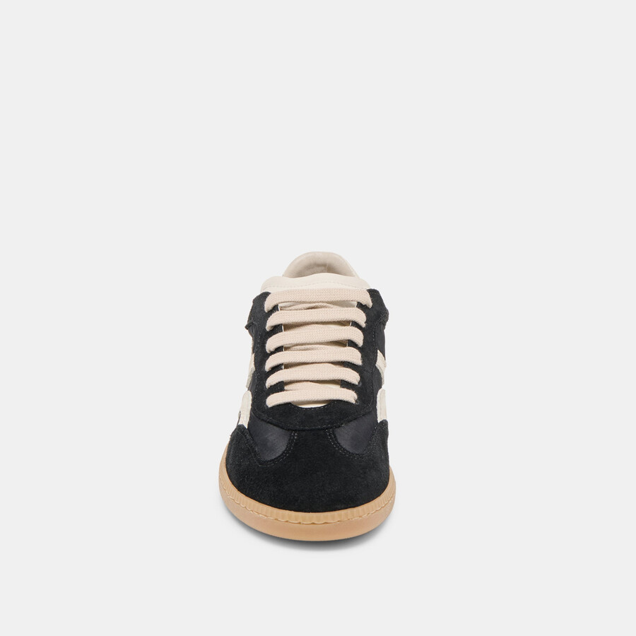 rebel sneakers black nylon