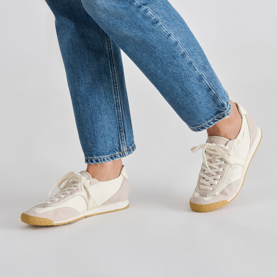 sariya sneakers white nylon