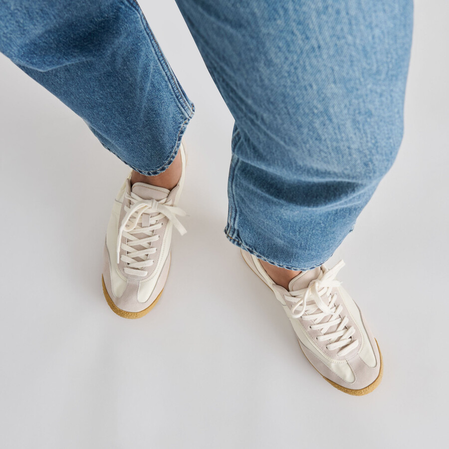 sariya sneakers white nylon