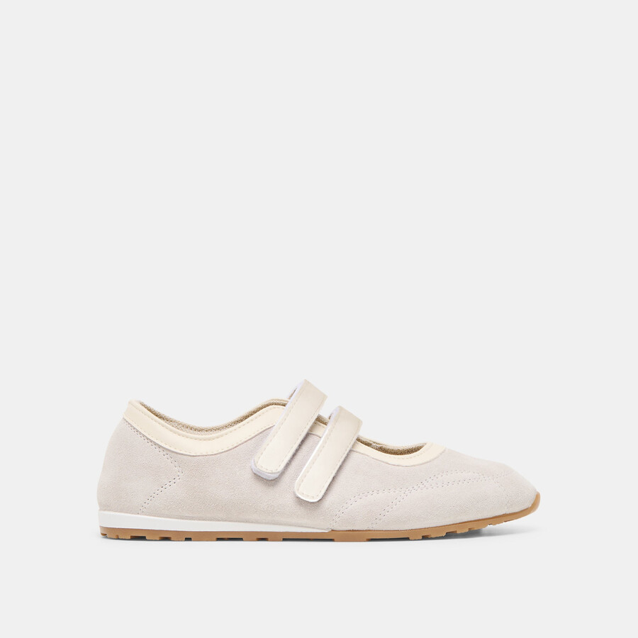 swan sneakers taupe suede