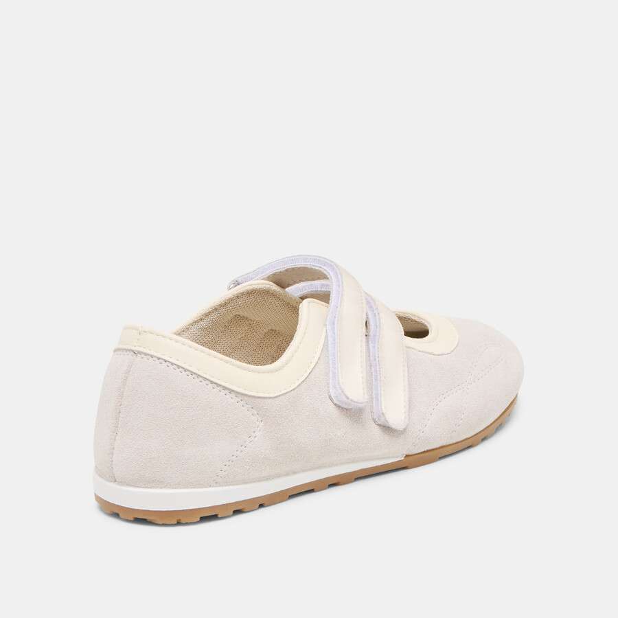 swan sneakers taupe suede