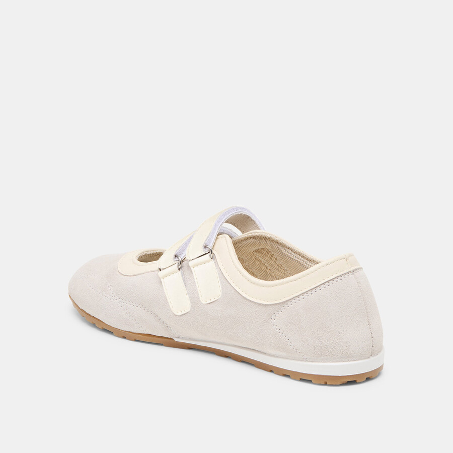 swan sneakers taupe suede