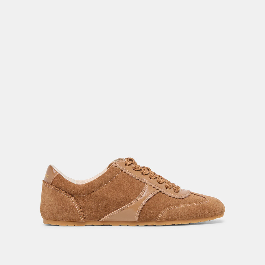 dorie sneakers pecan suede