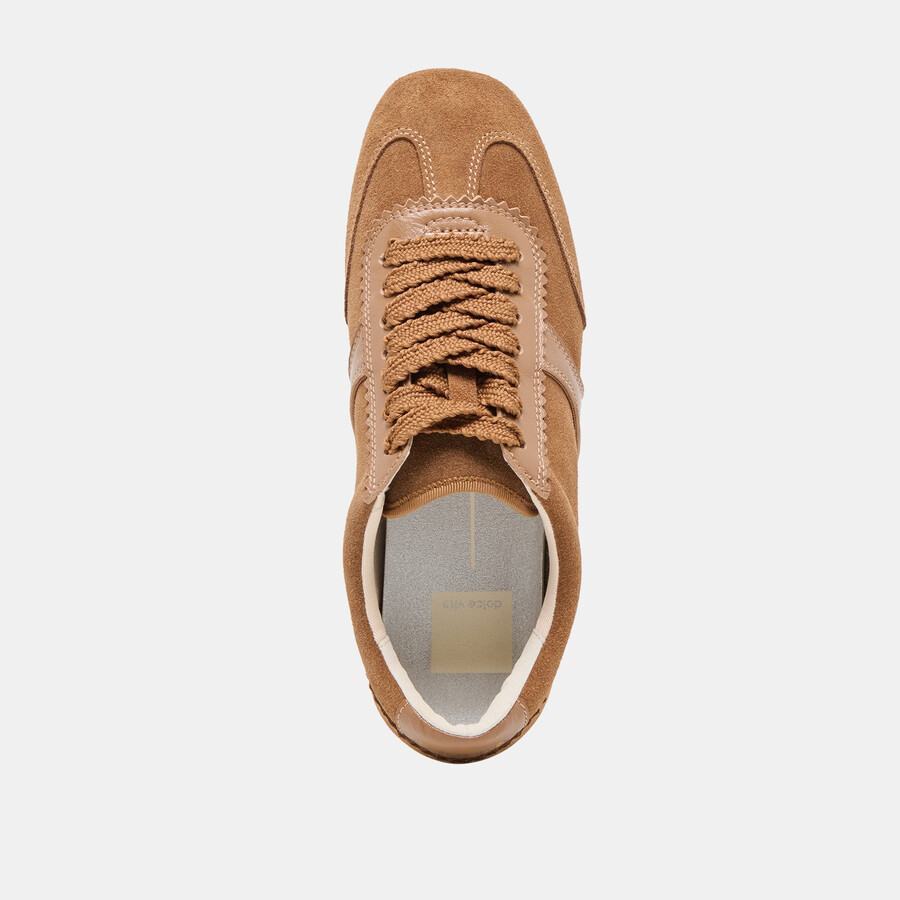dorie sneakers pecan suede