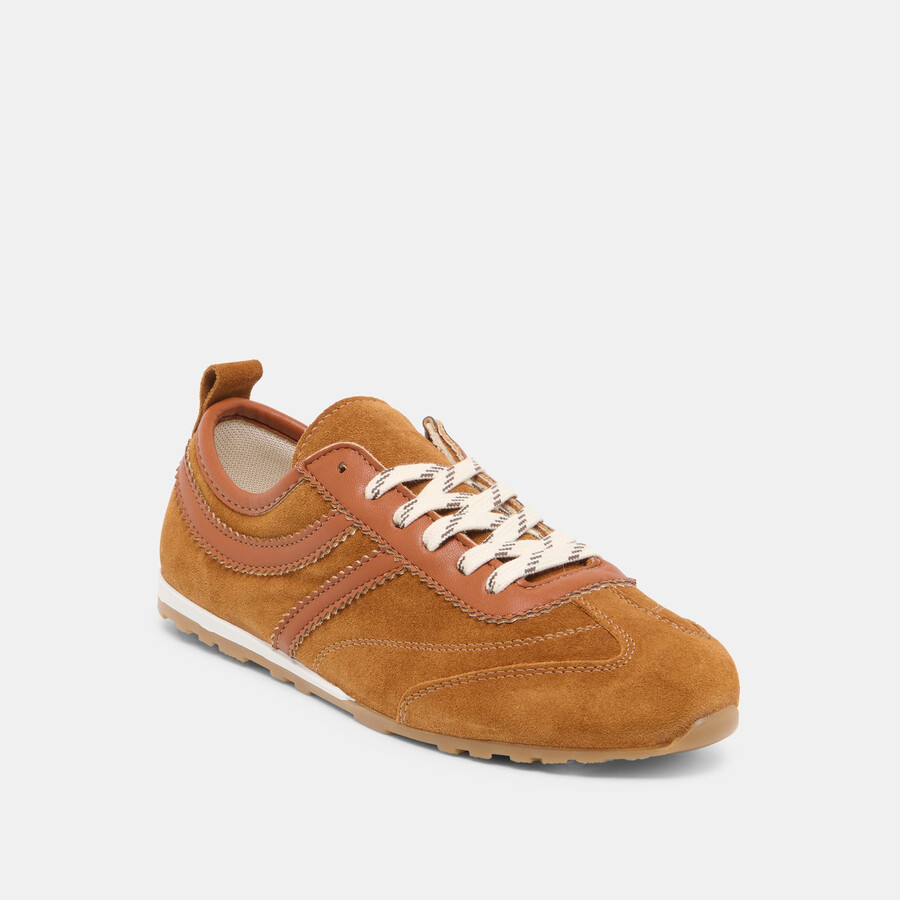 viper sneakers cognac suede