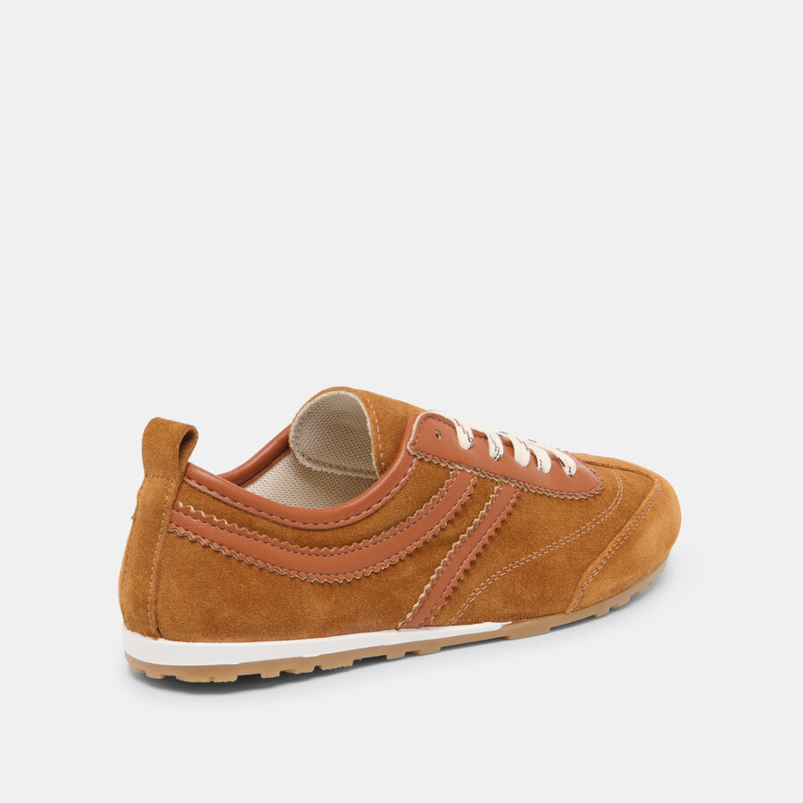 viper sneakers cognac suede