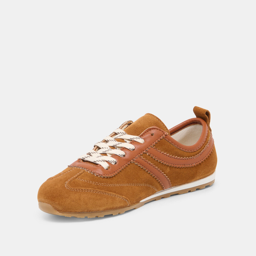 viper sneakers cognac suede