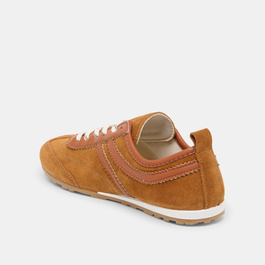 viper sneakers cognac suede