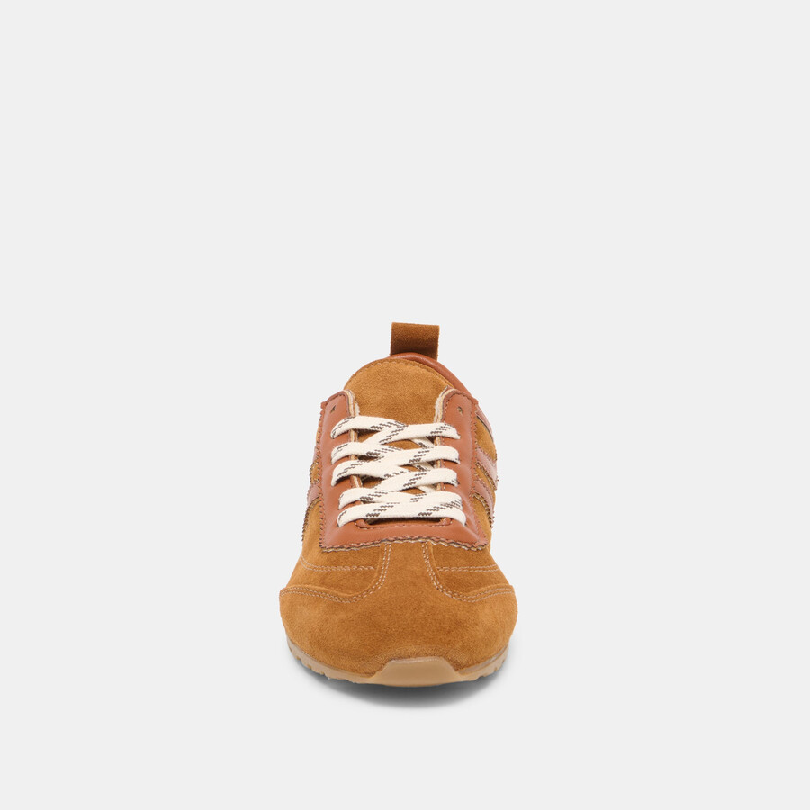 viper sneakers cognac suede
