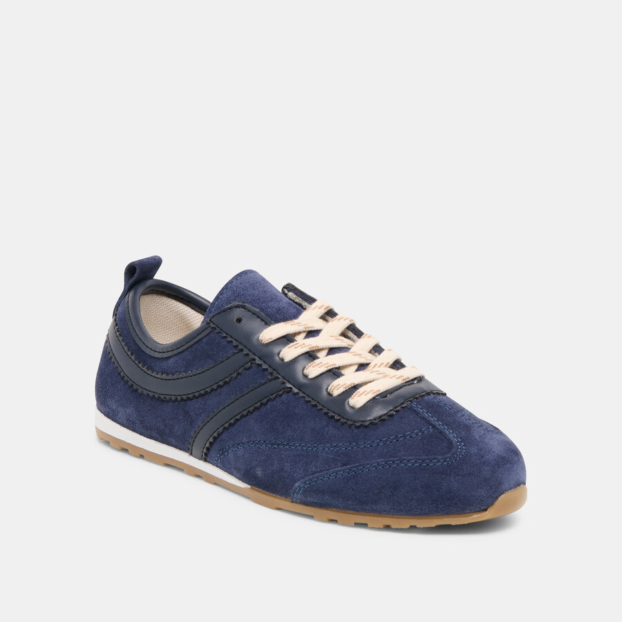 viper sneakers navy suede